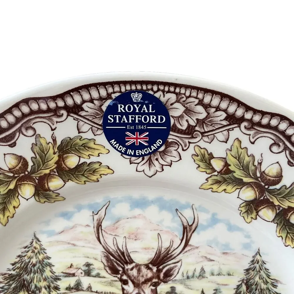 Royal Stafford Homeland STAG Salad Plates Plates 8.5